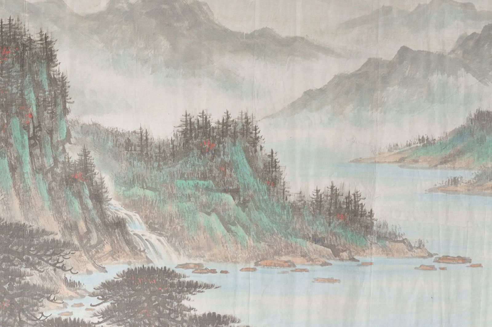 Lots Chinese fine art scroll - 5