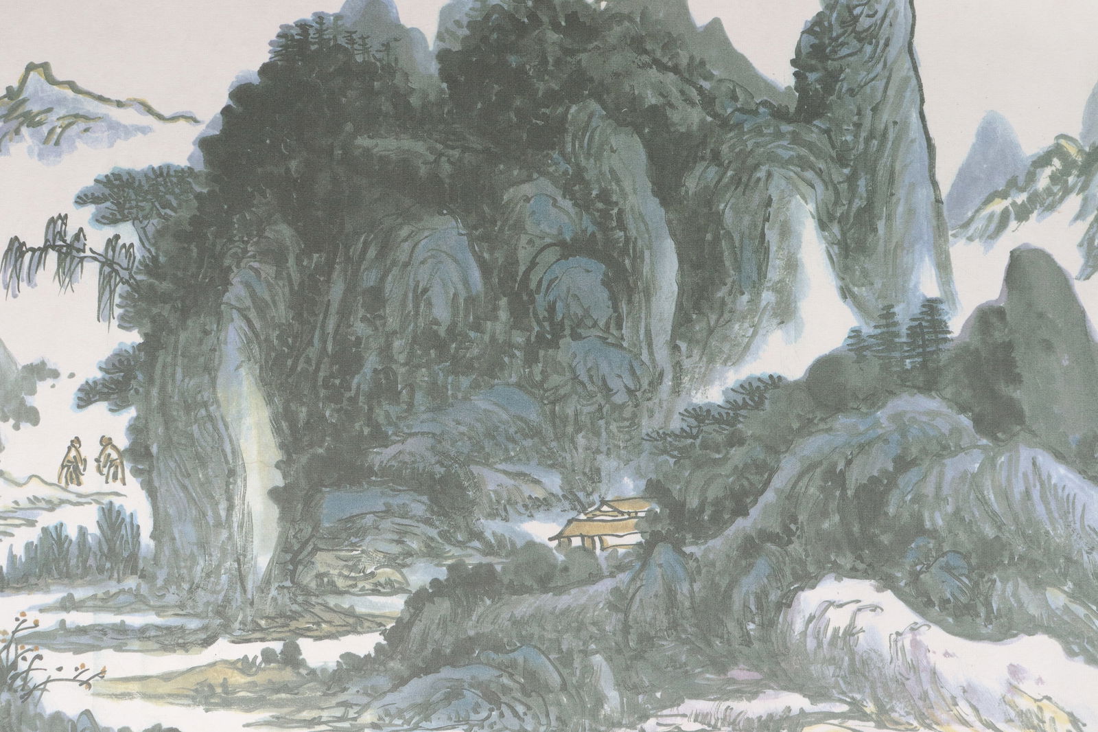 Lots Chinese fine art scroll - 6