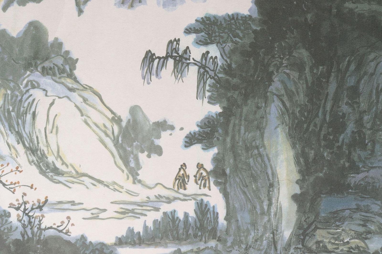 Lots Chinese fine art scroll - 7