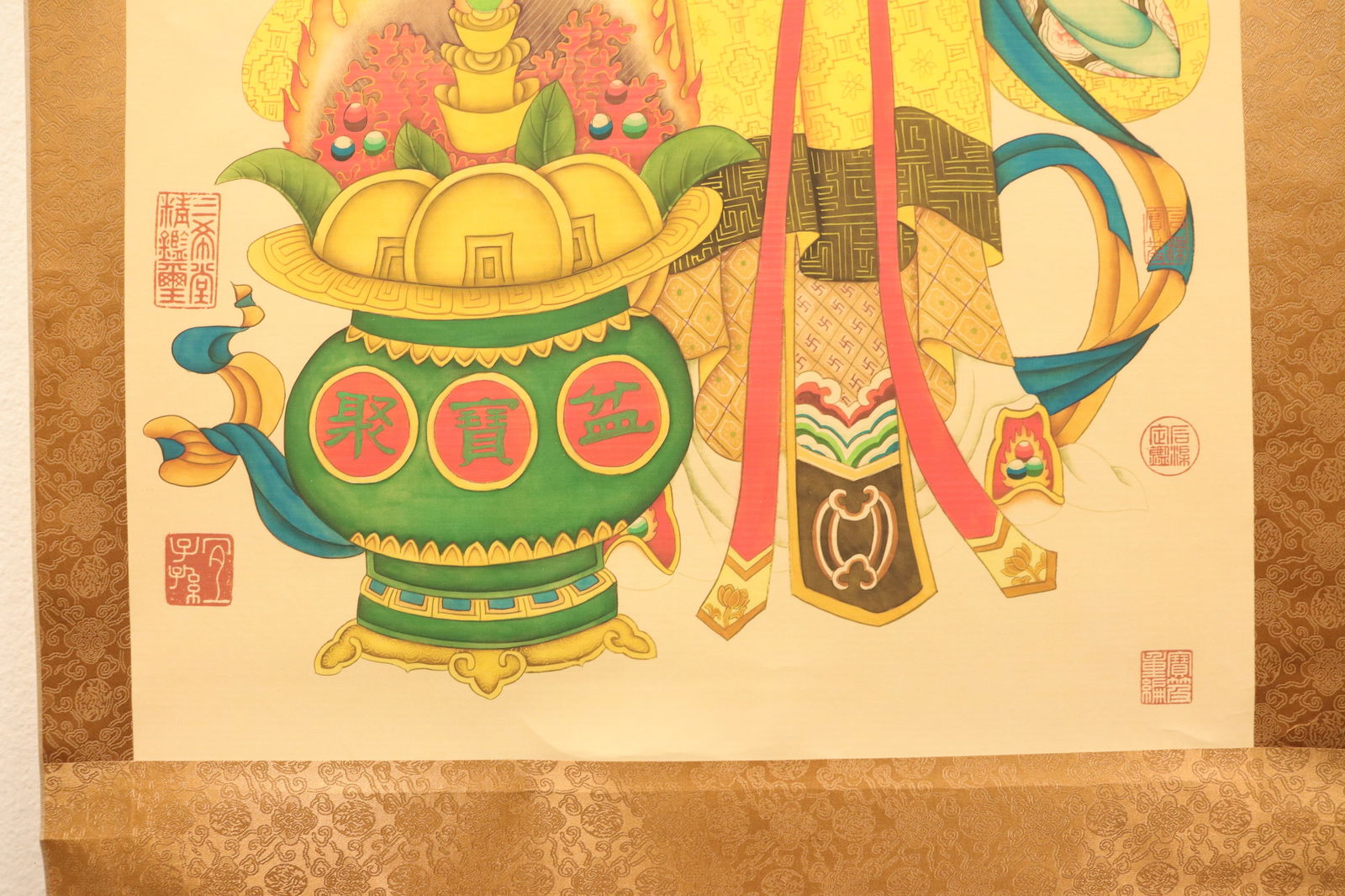 2 Chinese long scrolls - 3