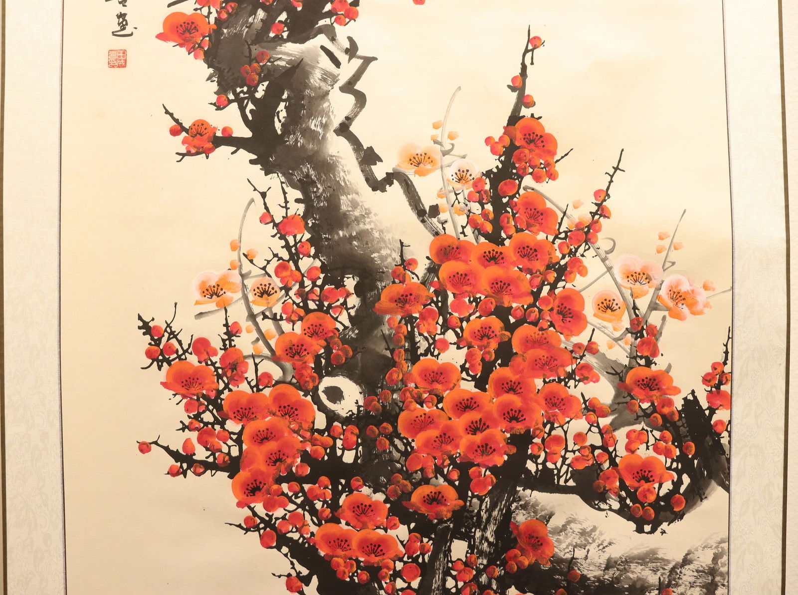 2 Chinese long painting scrolls - 4