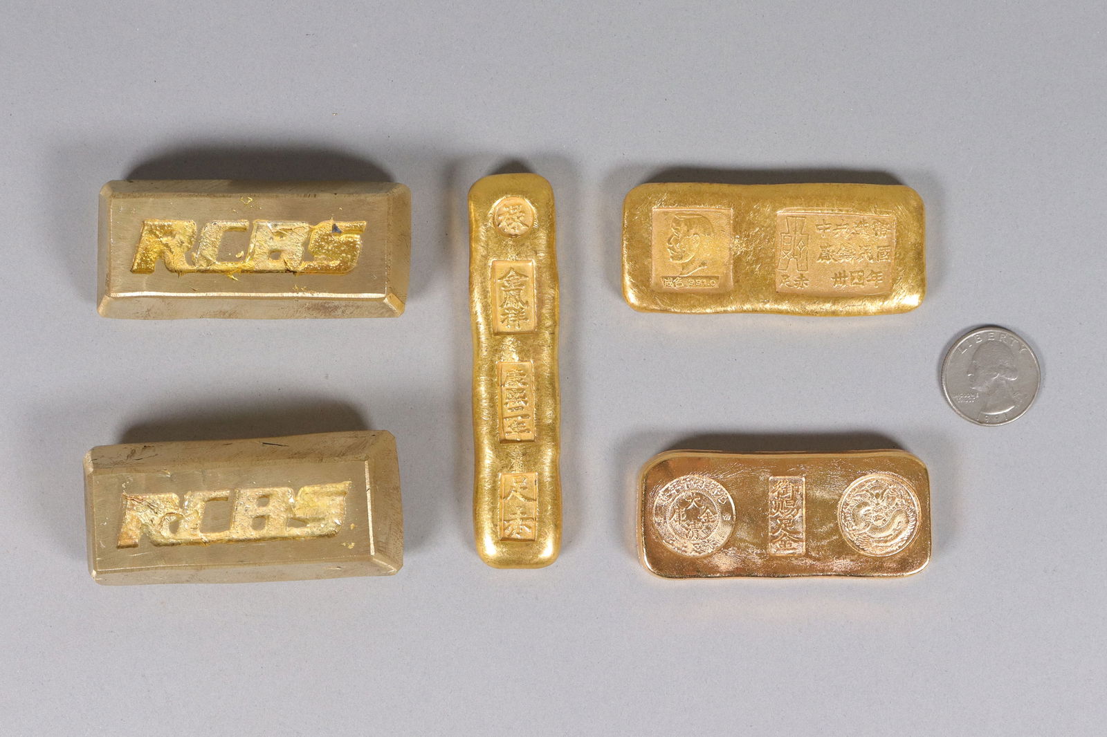 Lots ingots ungraded - 2