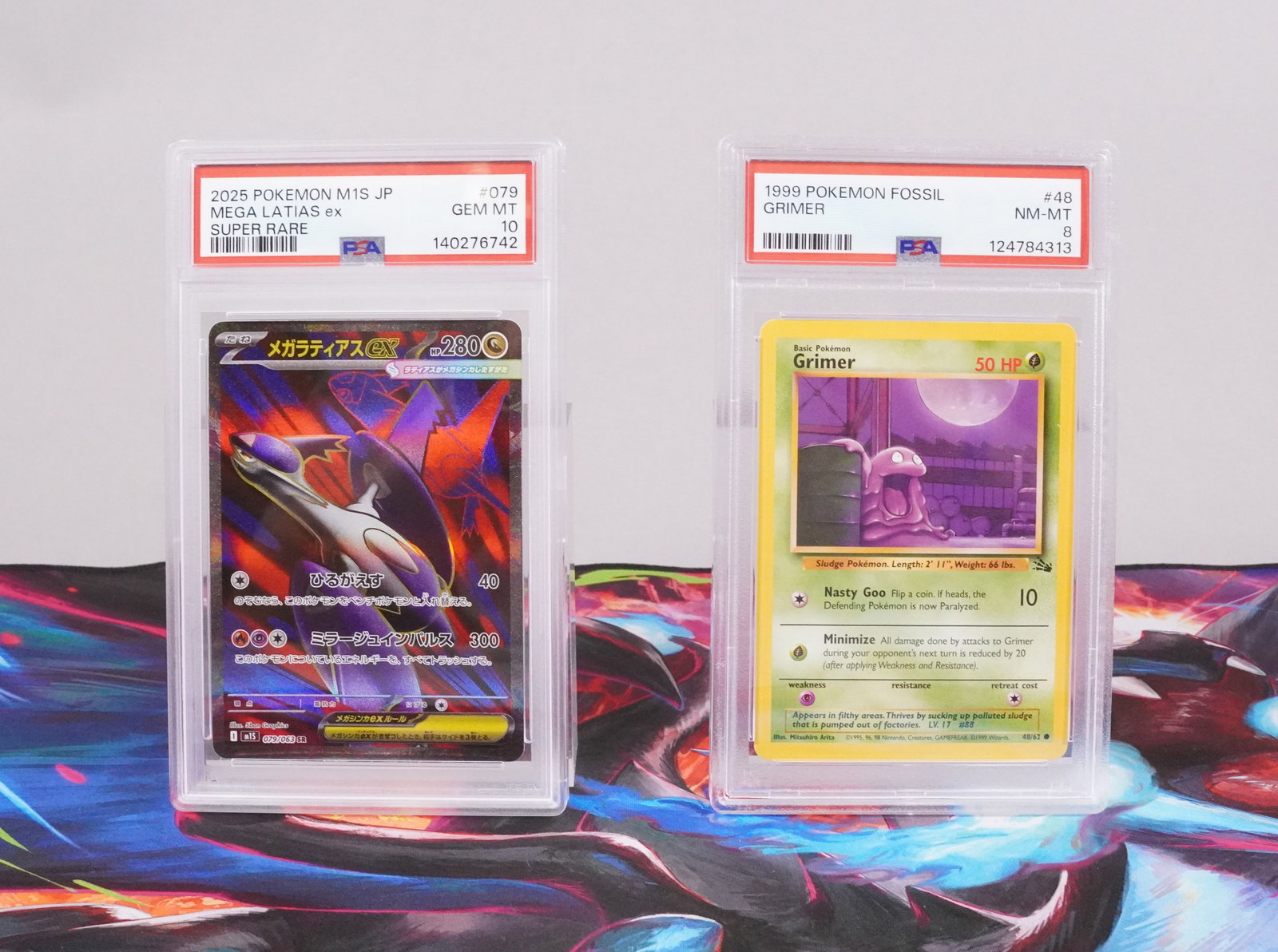 Lots Pokemon cards, graded PSA. (1 of 5)