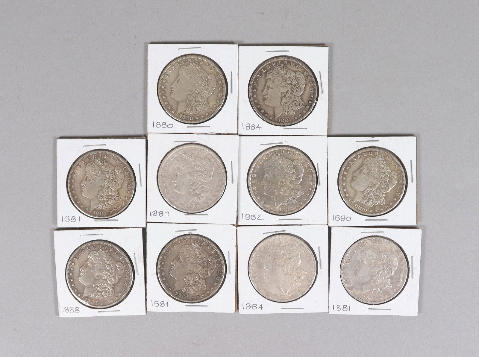 Lots estate coins, ungraded. We do not guarantee any authenticity, age, material, engraving, (1 of 7)