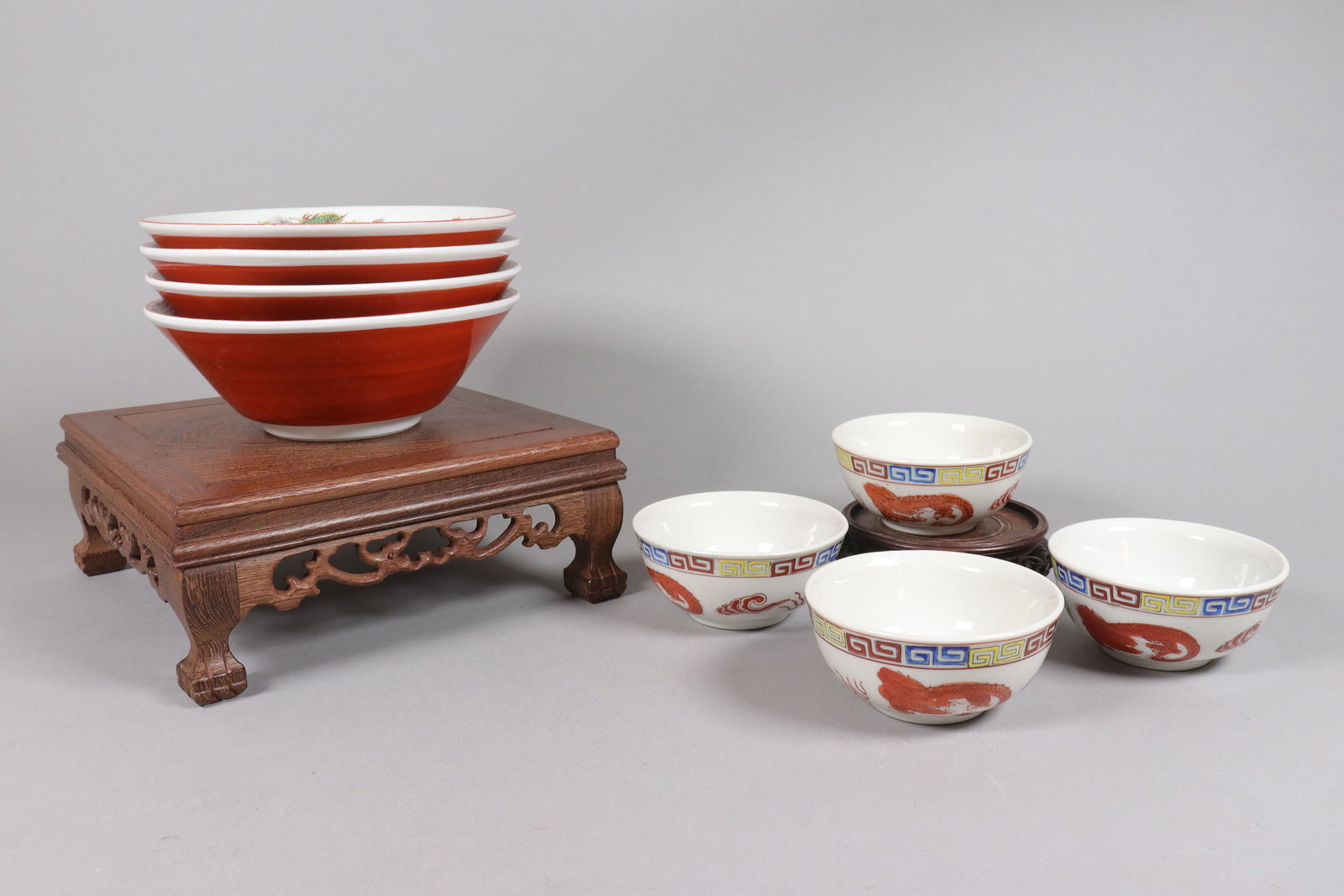 Lots Asian style ceramics. (1 of 7)