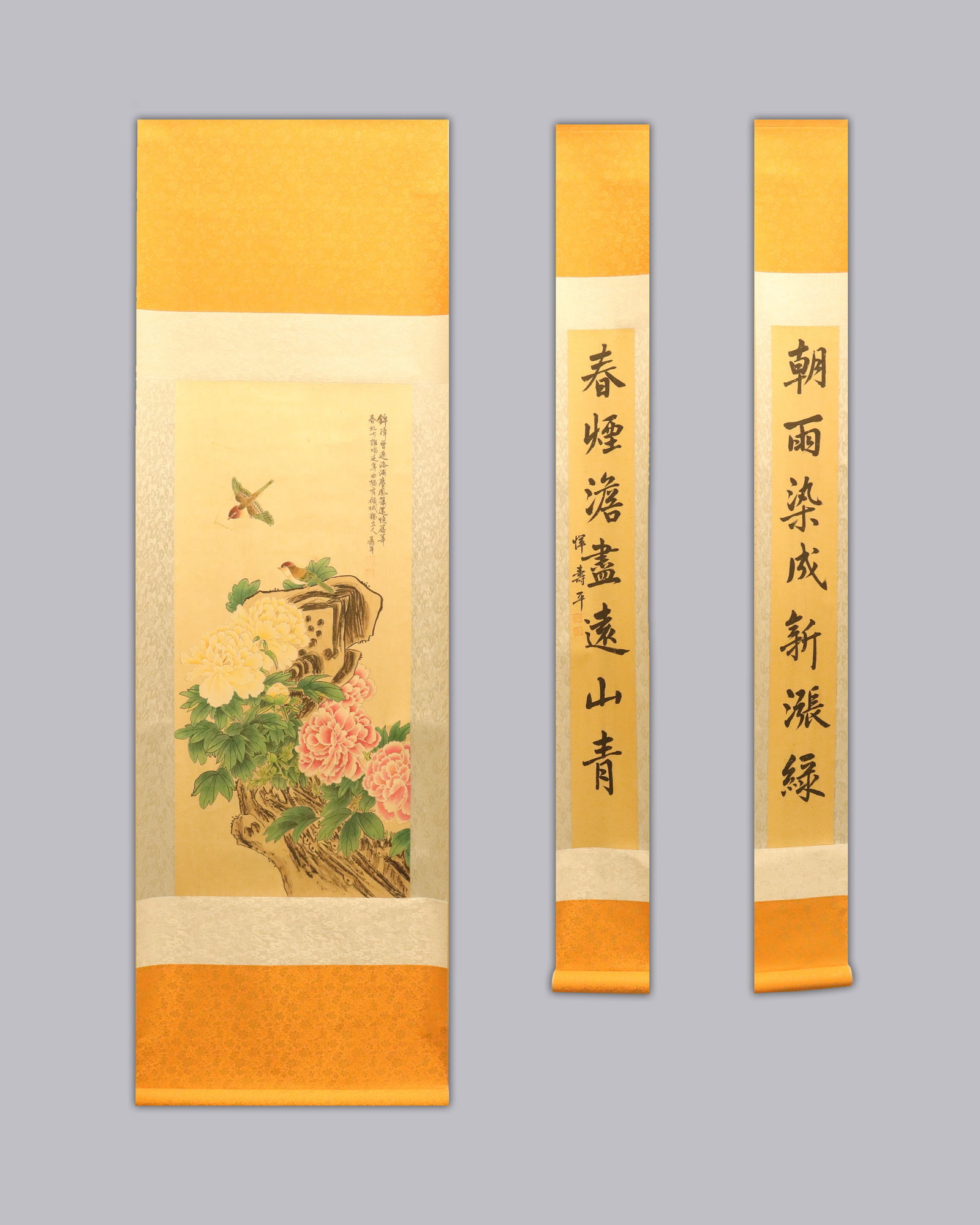 Lots Chinese fine scrolls.: Lots Chinese fine scrolls.