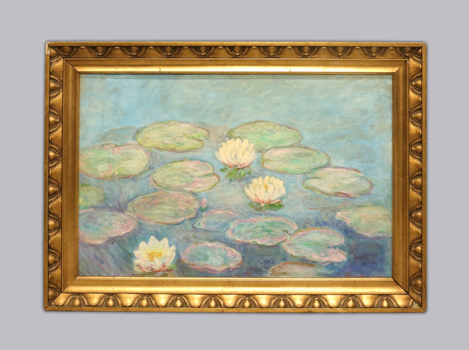 After Claude Monet oil on canvas 1905 estate (1 of 8)