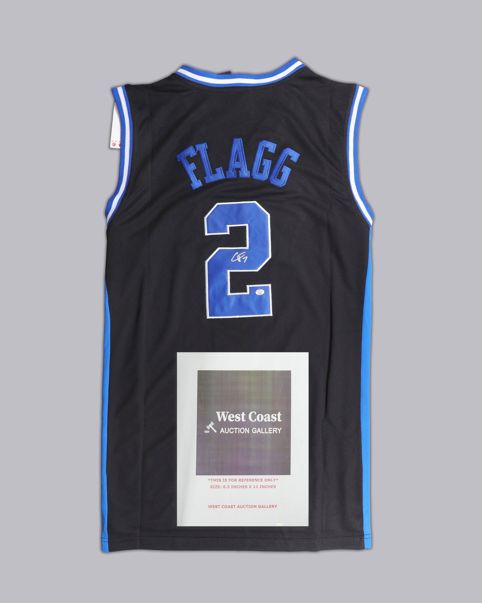 Cooper Flagg hand signed jersey - 2