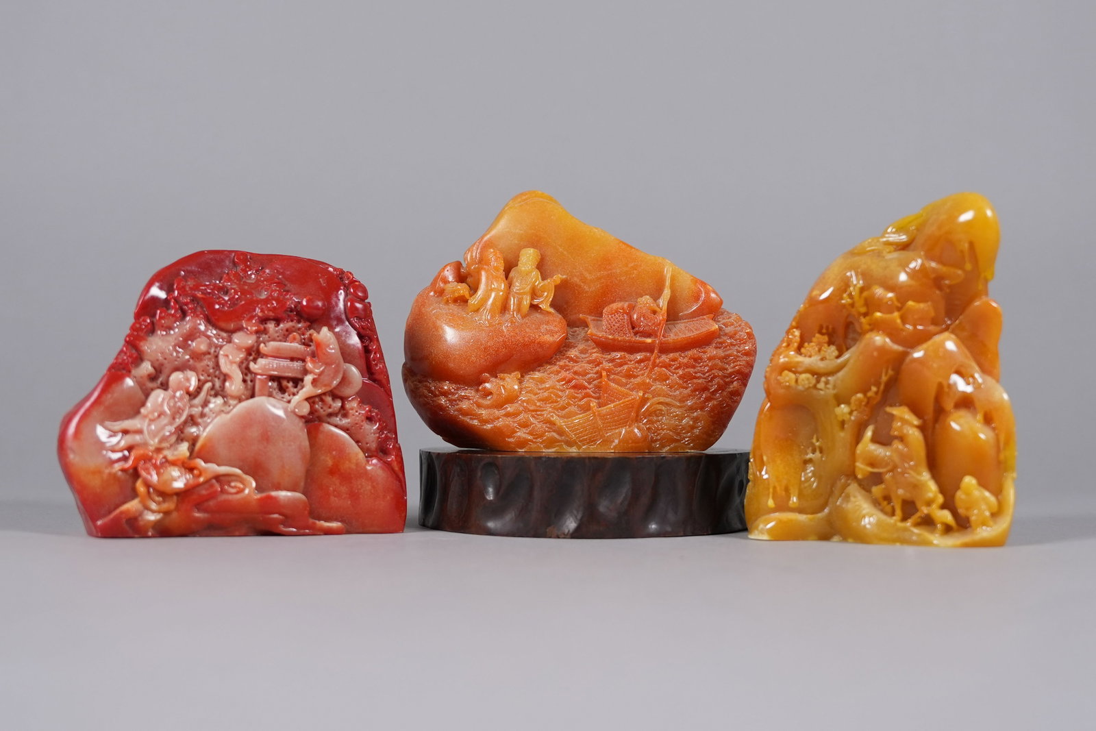 Los Chinese fine carved boulders (1 of 7)