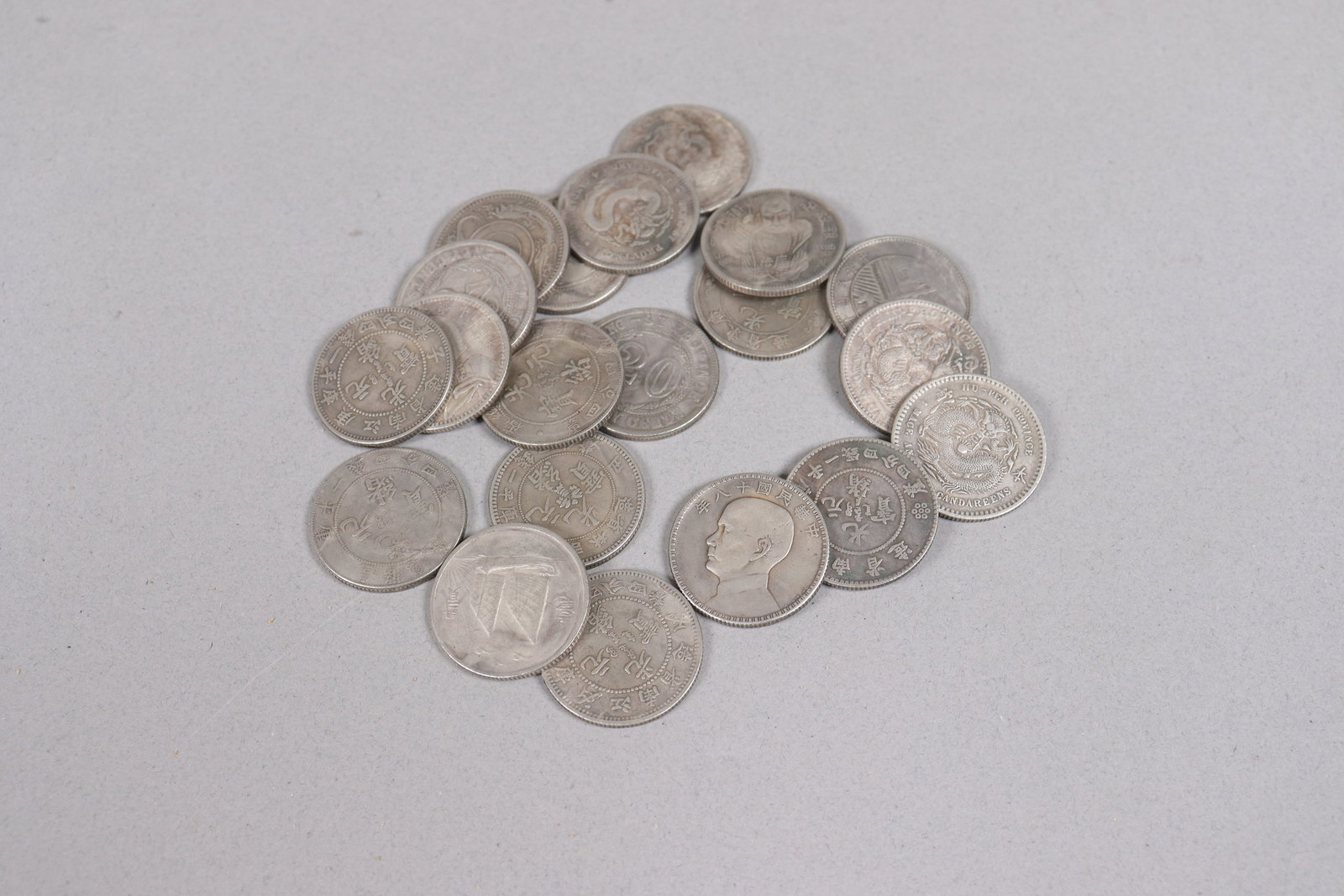 Lots coins ungraded - 3