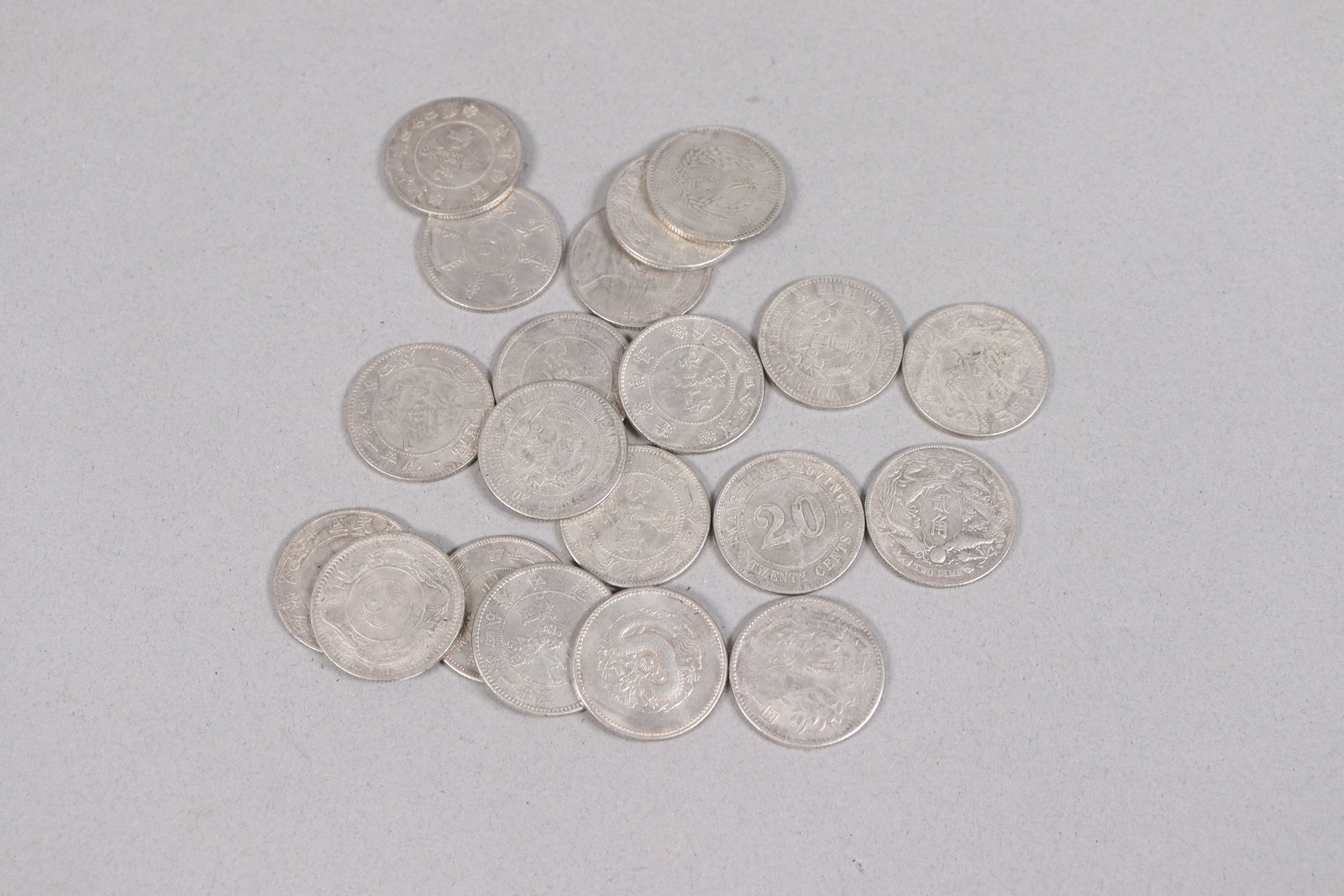 Lots coins ungraded - 5