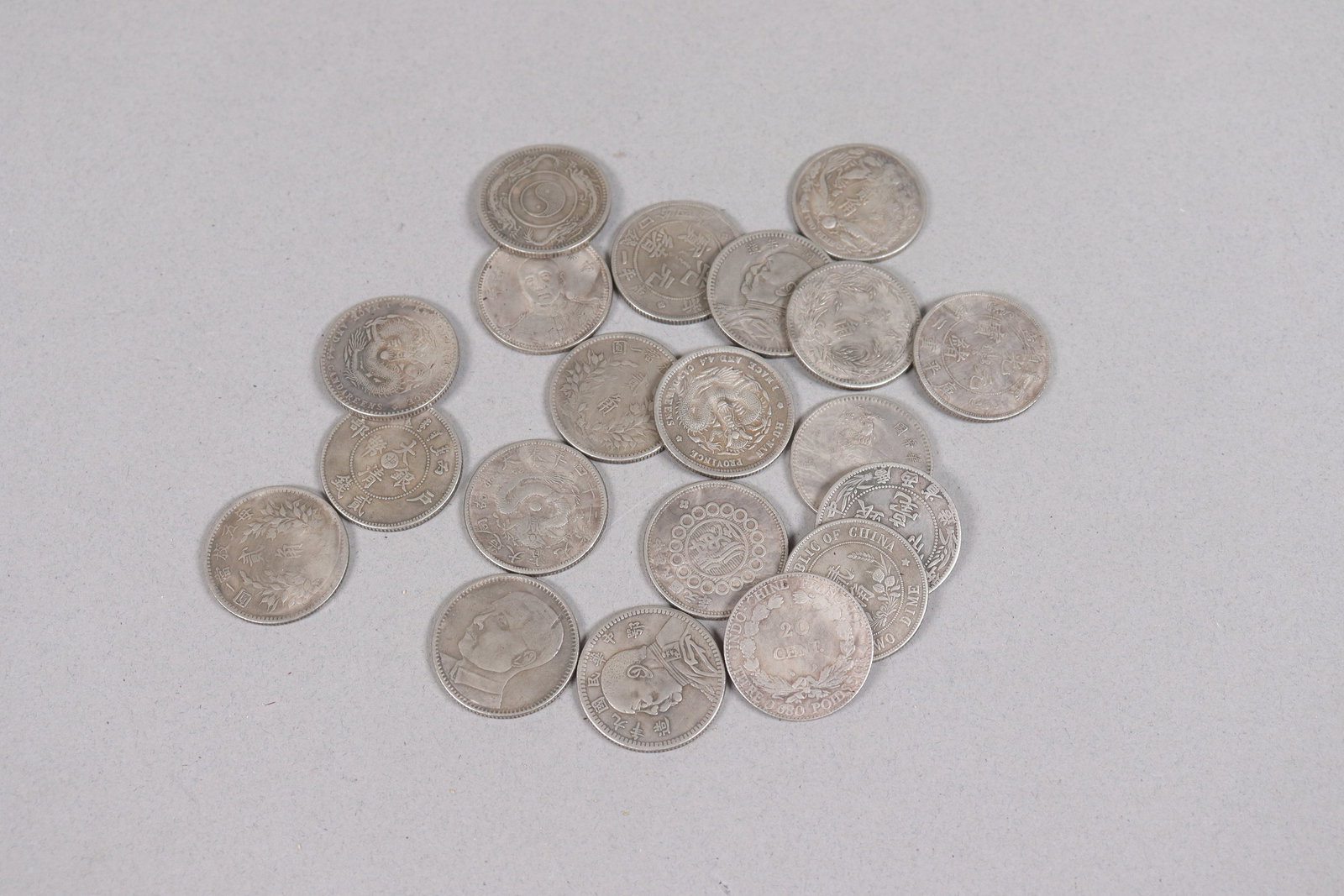 Lots coins ungraded - 6