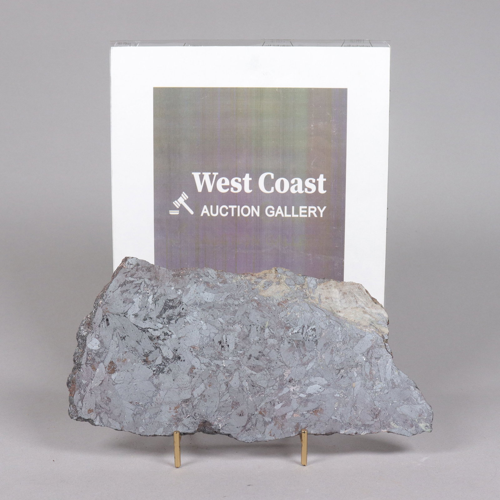 A large meteorite specimen - 2