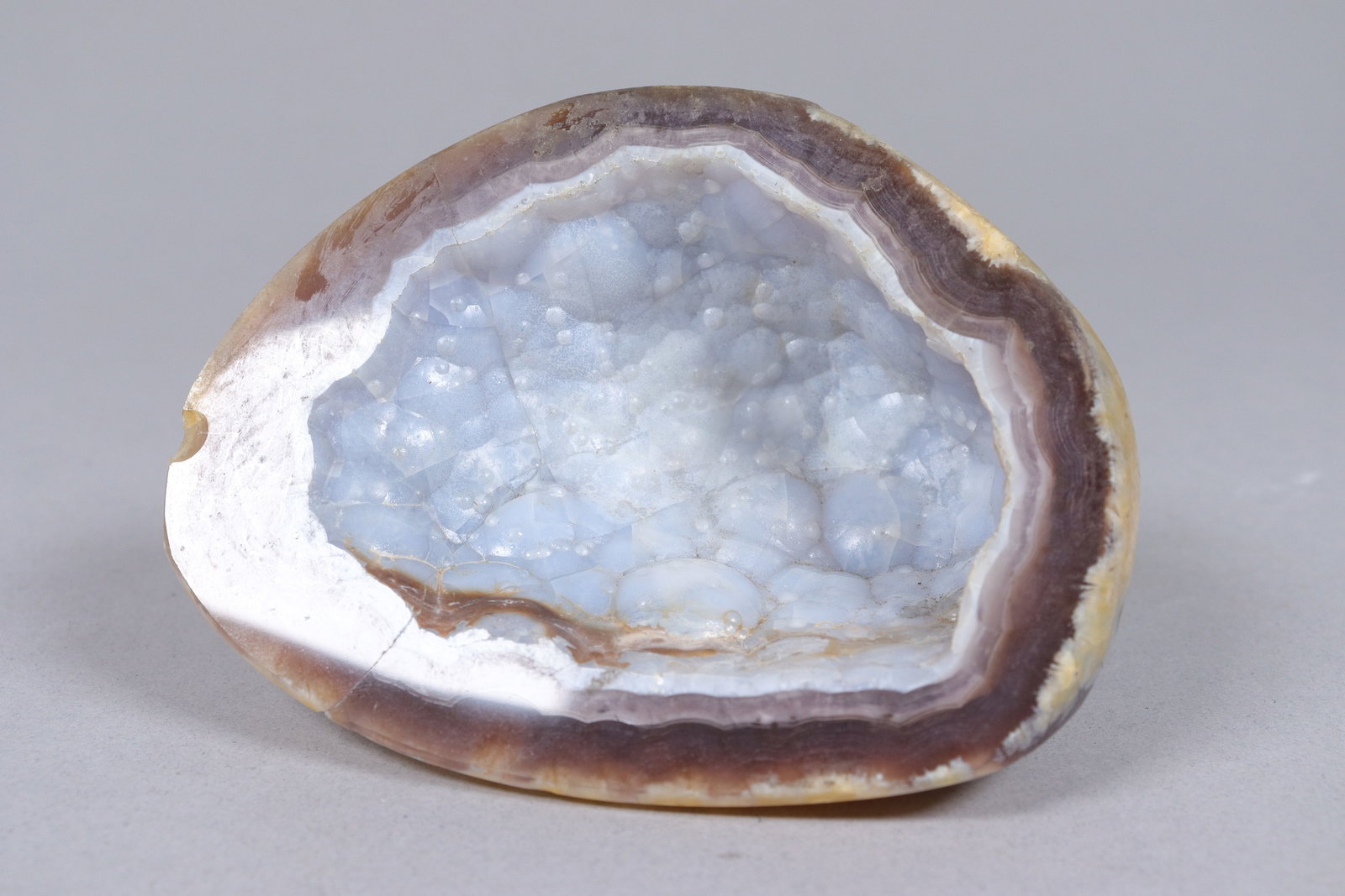 Lots carved geodes boulder - 3