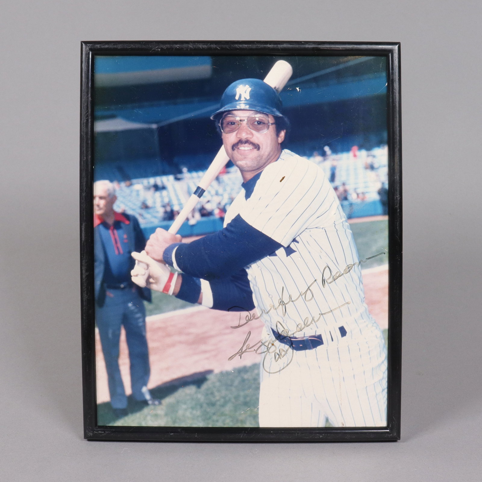 Reggie Jackson signed photo ungraded: Reggie Jackson signed photo. Ungraded. All sales are final, condition selling it as is. No return.
