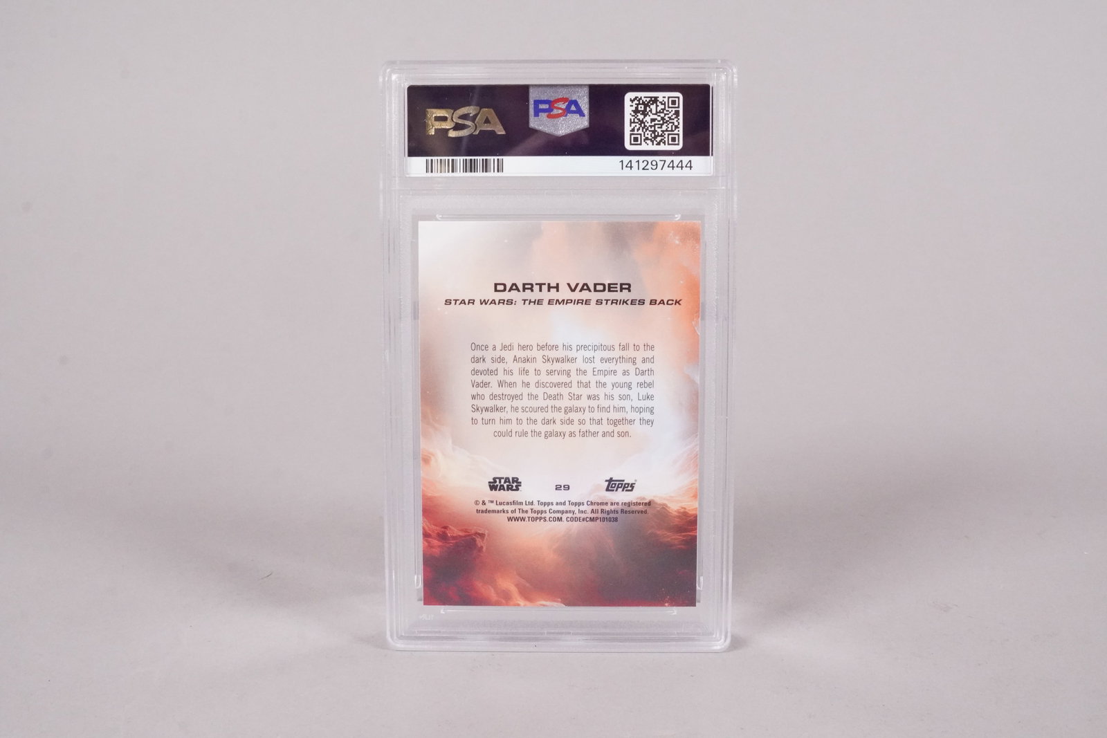 3 Star Wars card PSA - 5