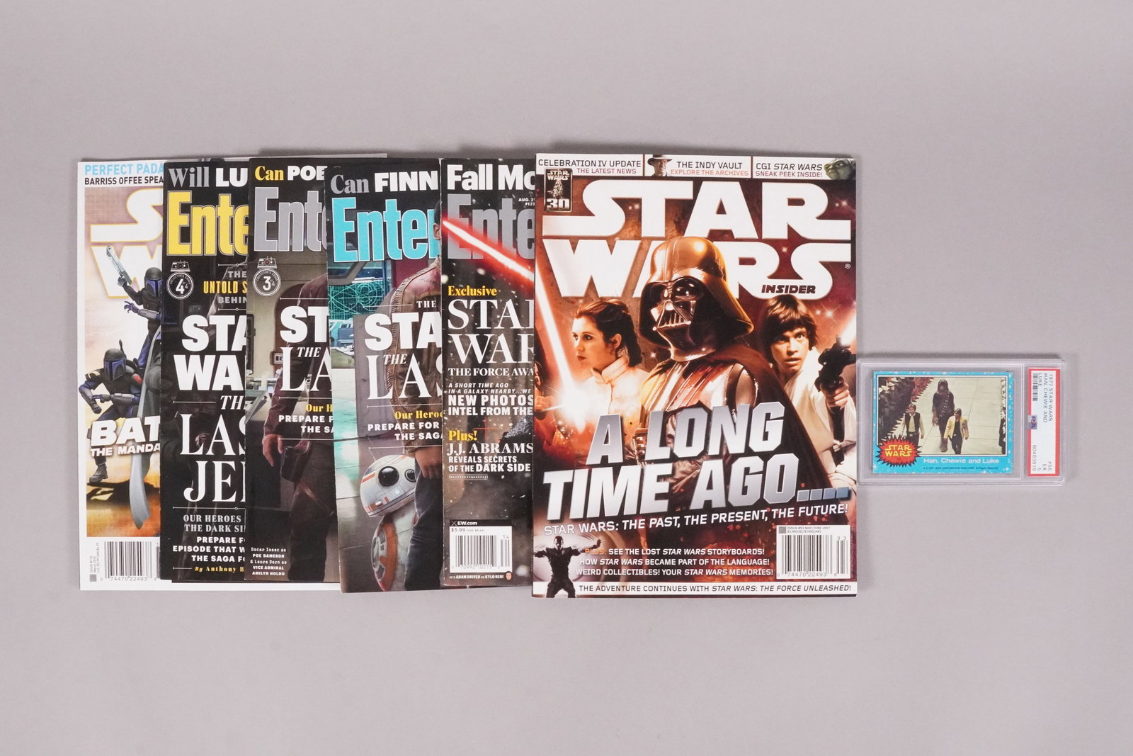Lots Star Wars magazine and card (1 of 5)