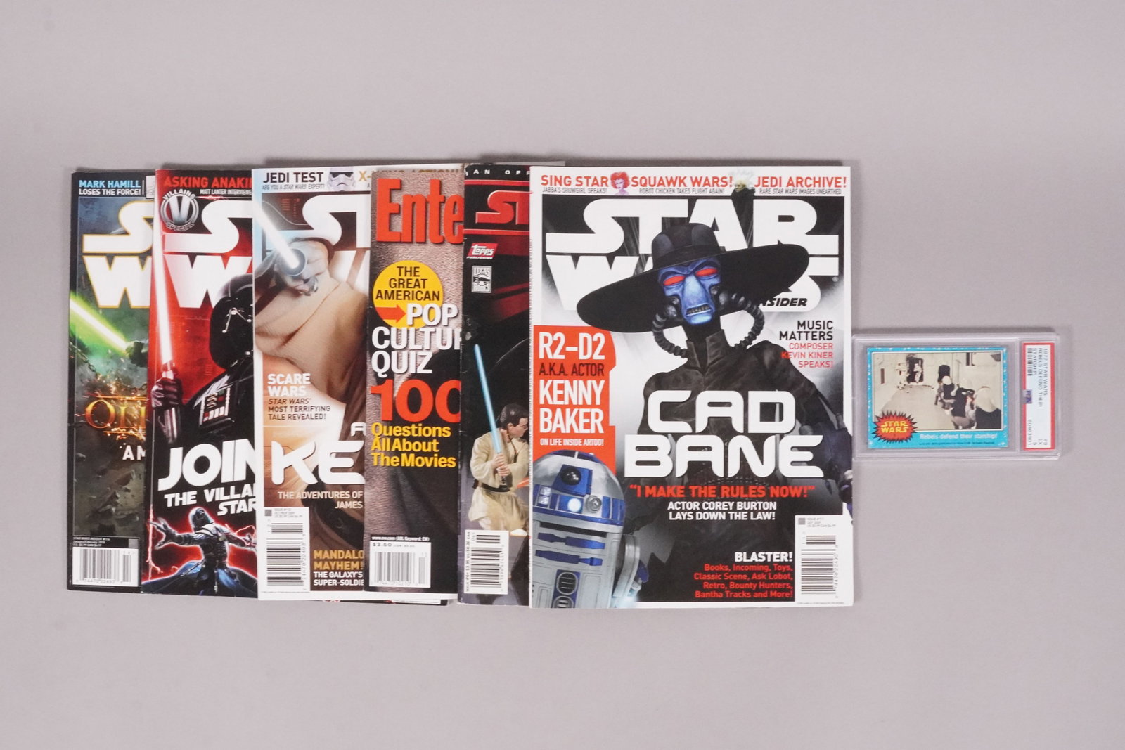 Lots Star Wars magazine and card (1 of 5)
