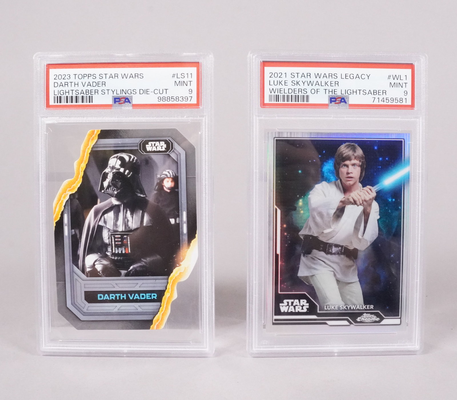 3 Star Wars card PSA - 2