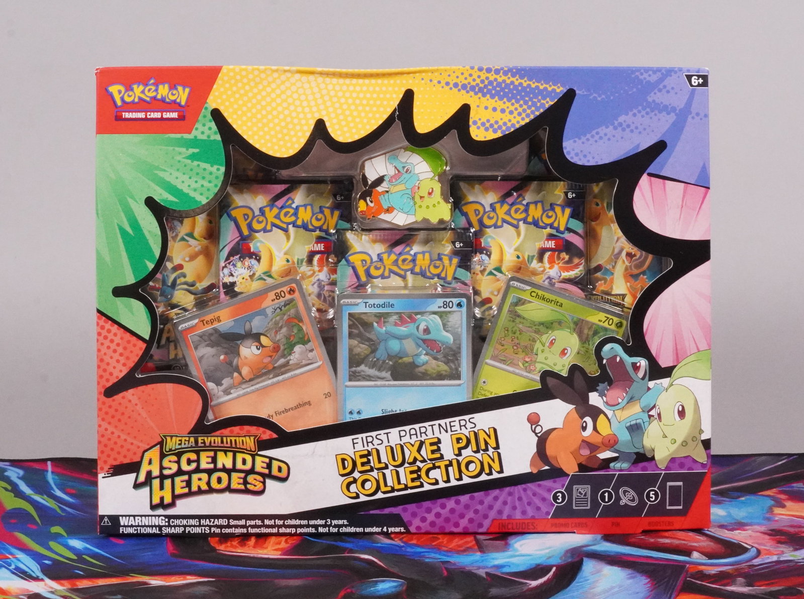 Pokemon Ascended Heroes pack sealed: Pokemon Ascended Heroes pack, sealed.
