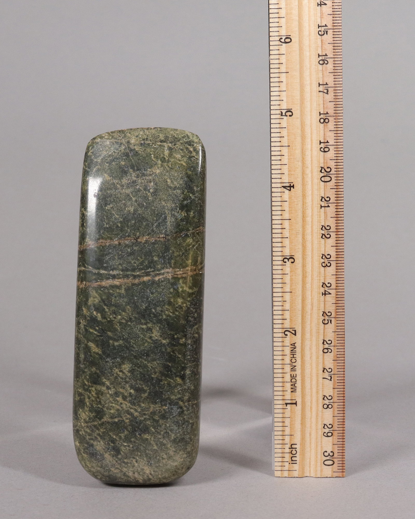 Important Pre-Colombian jade celt (1 of 5)