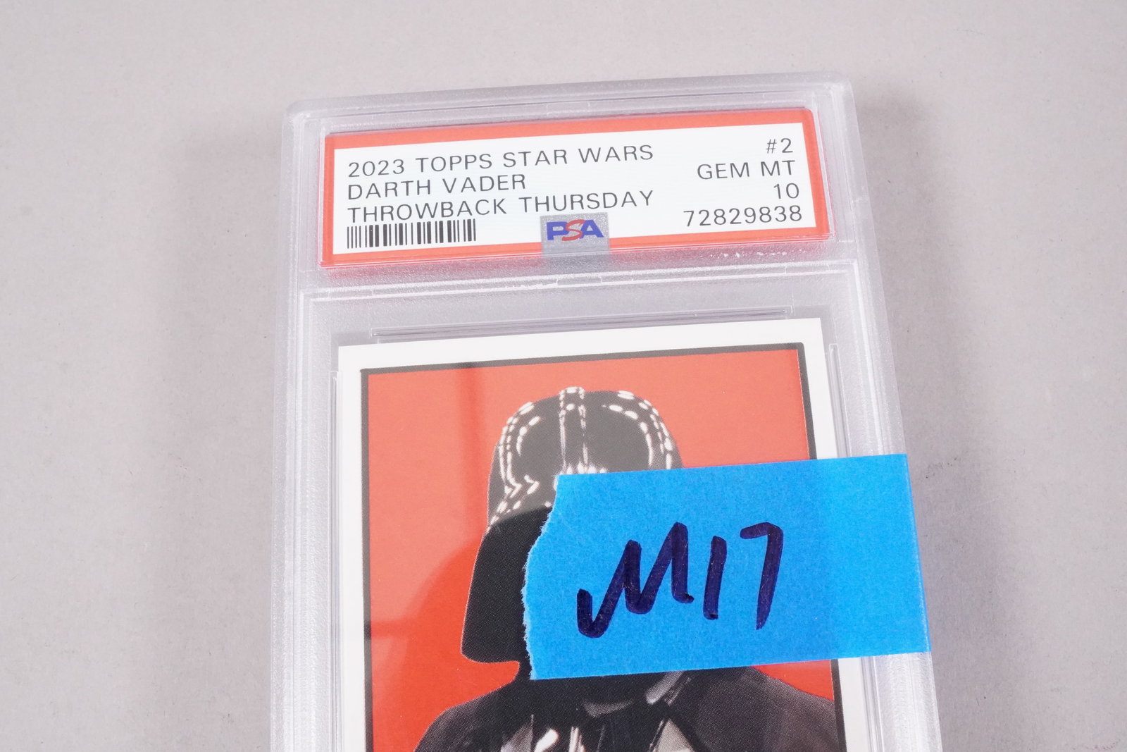 3 Star Wars card PSA - 5