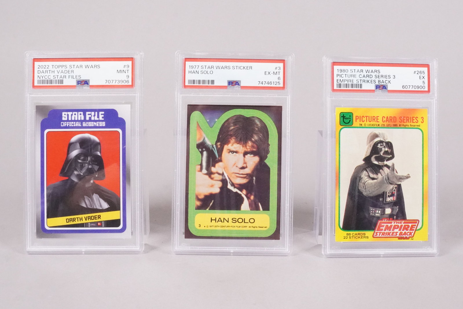 3 Star Wars card PSA (1 of 5)