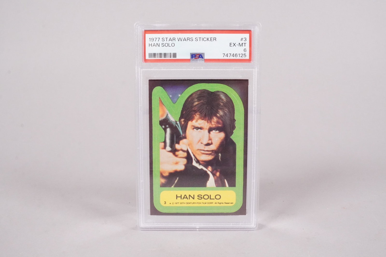 3 Star Wars card PSA - 3