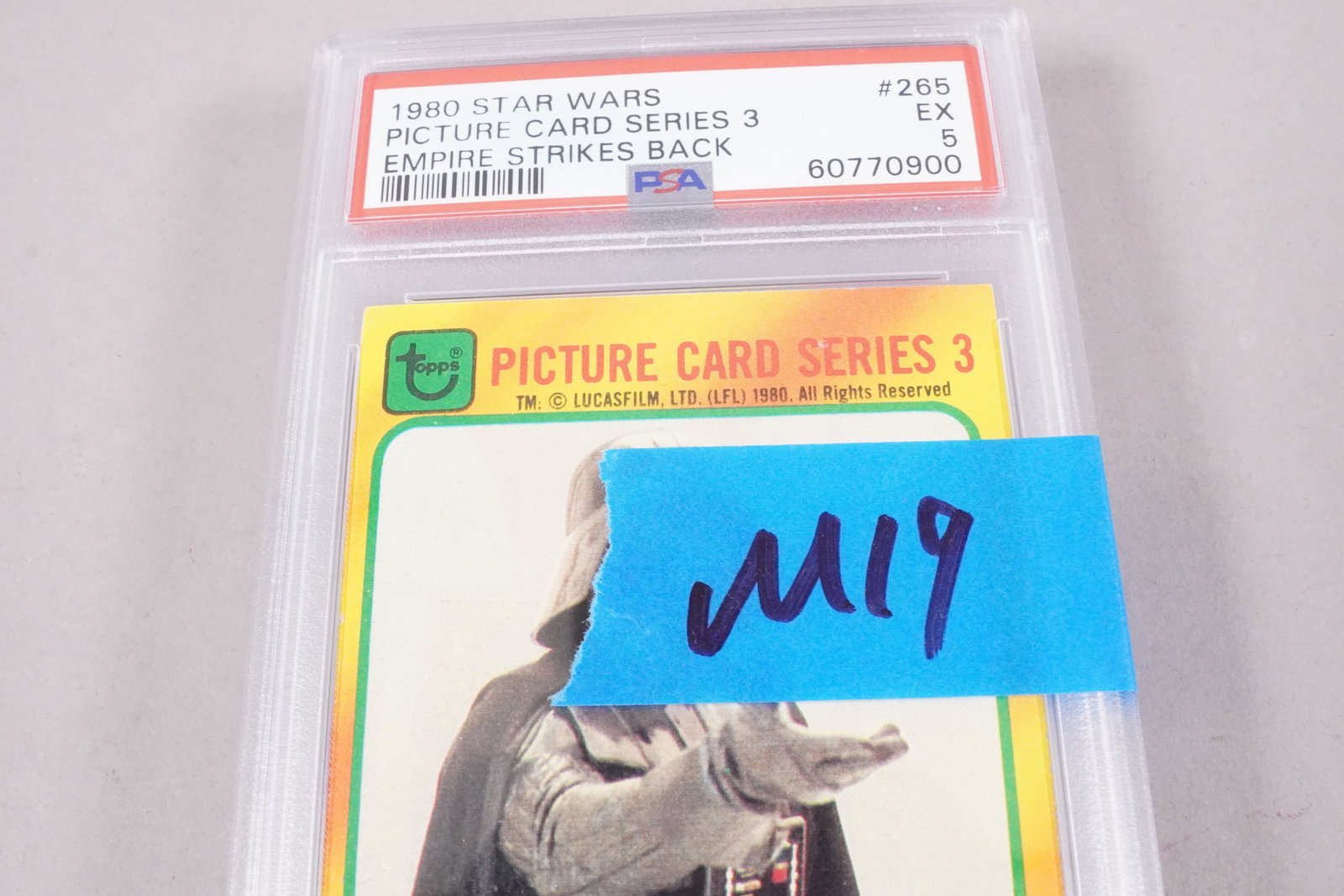 3 Star Wars card PSA - 5