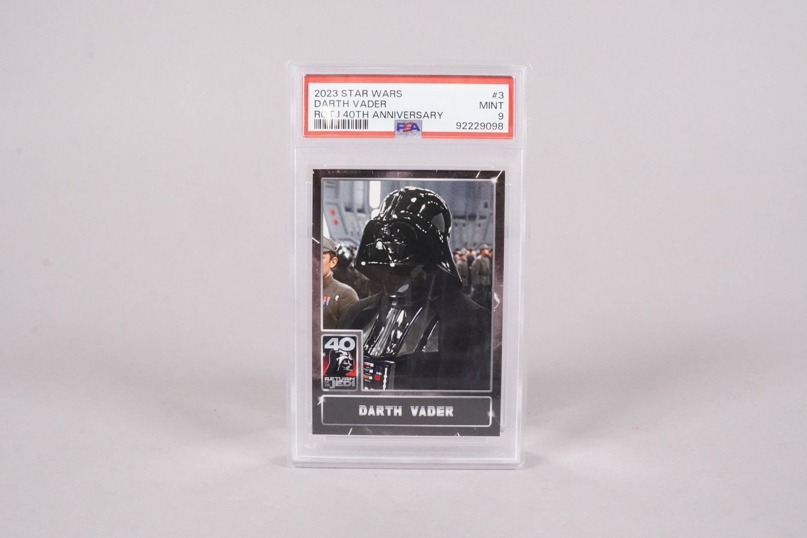 3 Star Wars card PSA - 3