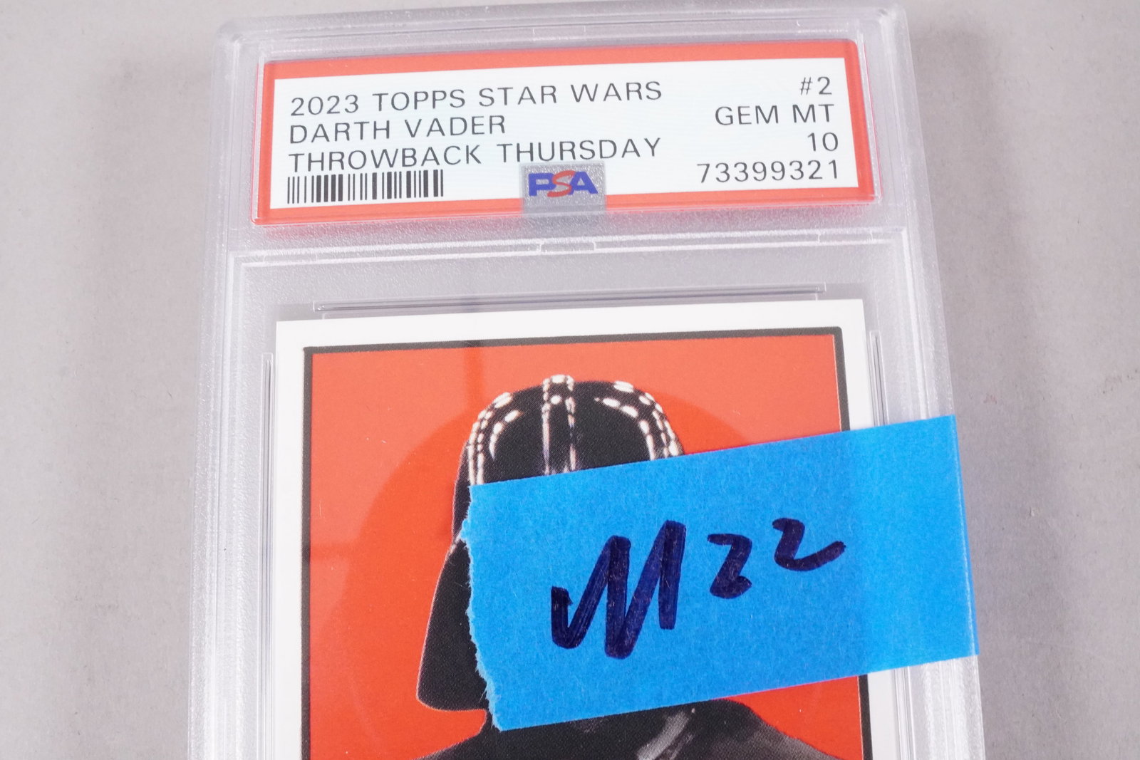3 Star Wars card PSA - 5