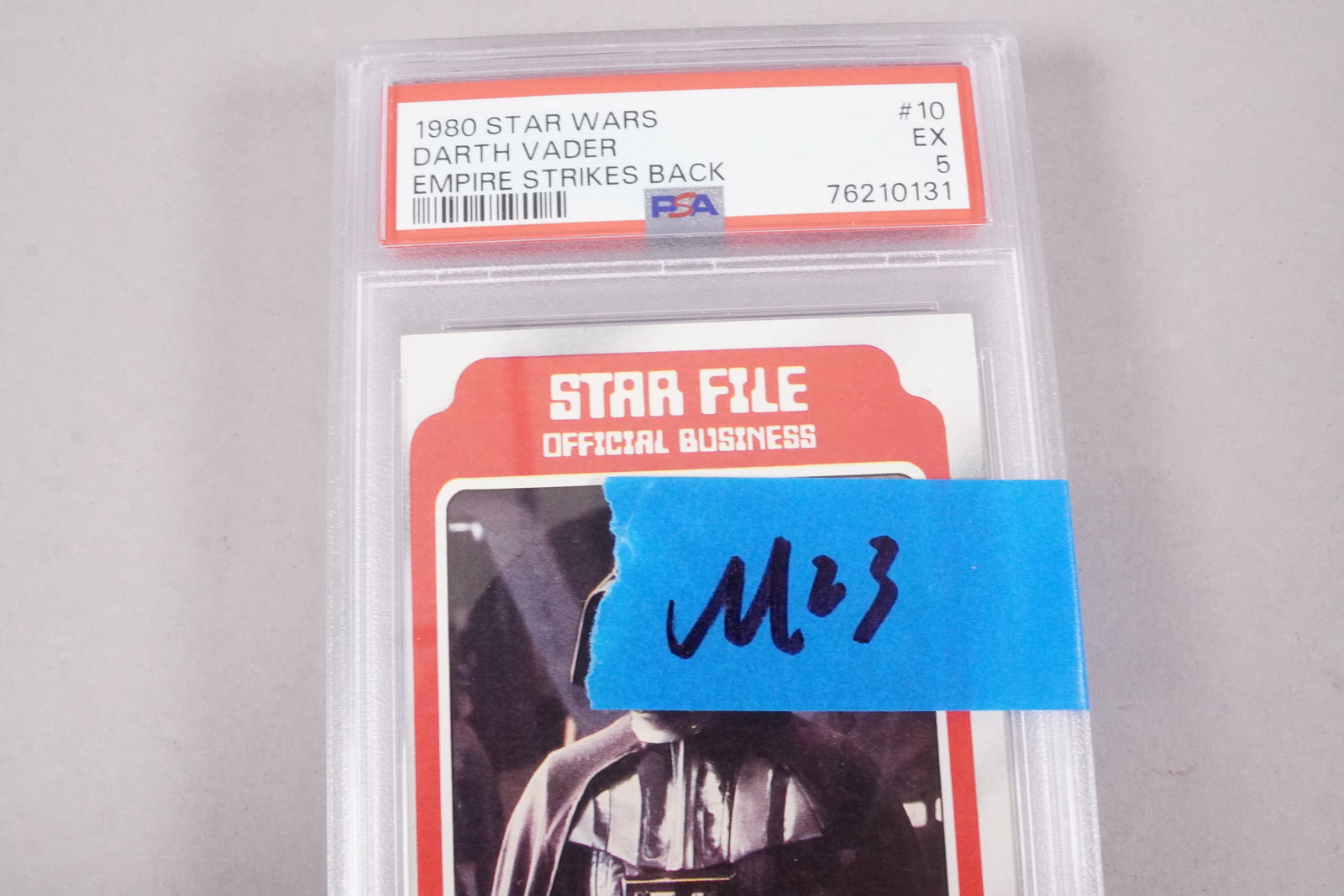 3 Star Wars card PSA - 5