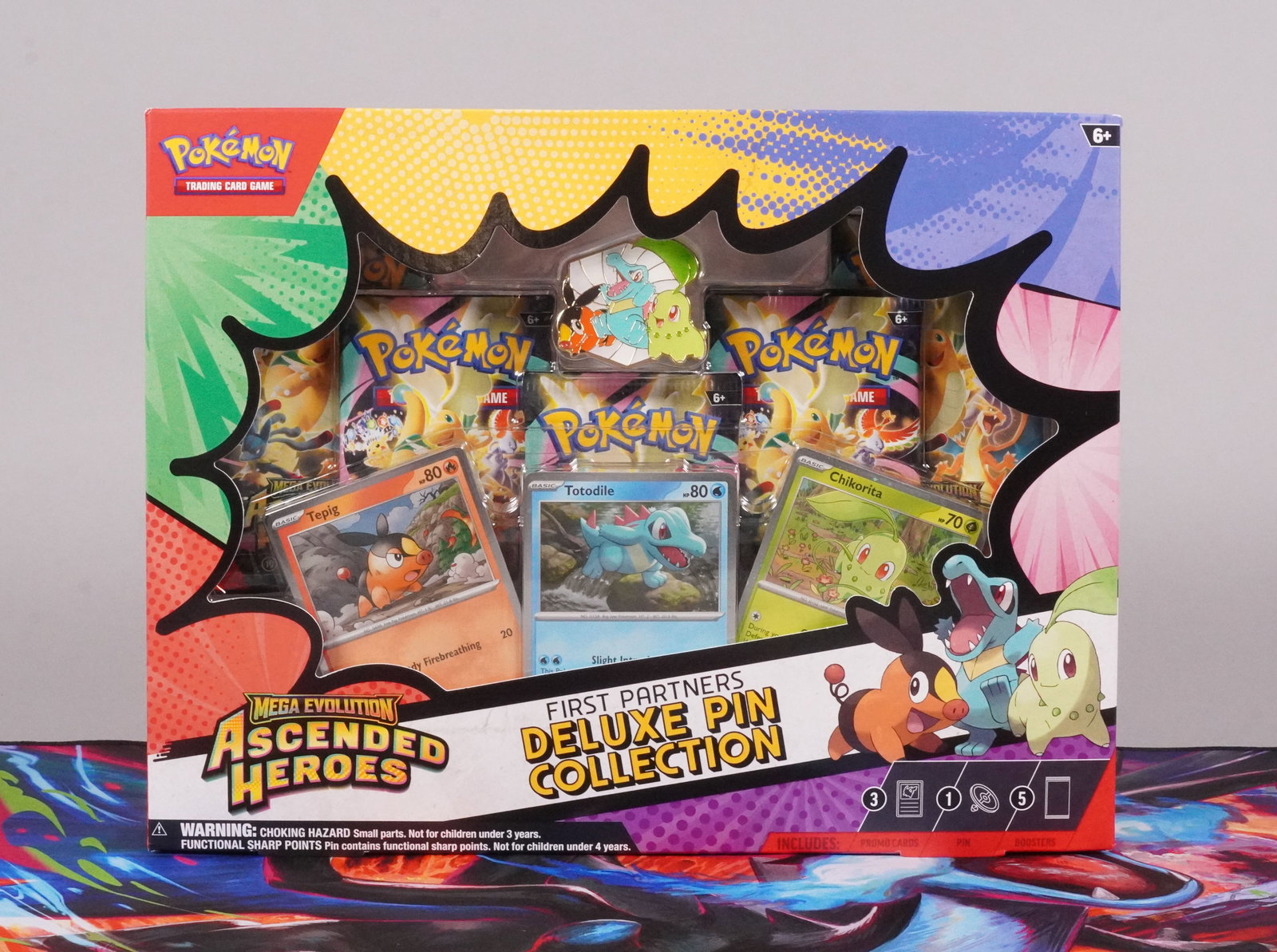 Pokemon Ascended Heroes pack sealed: Pokemon Ascended Heroes pack, sealed.