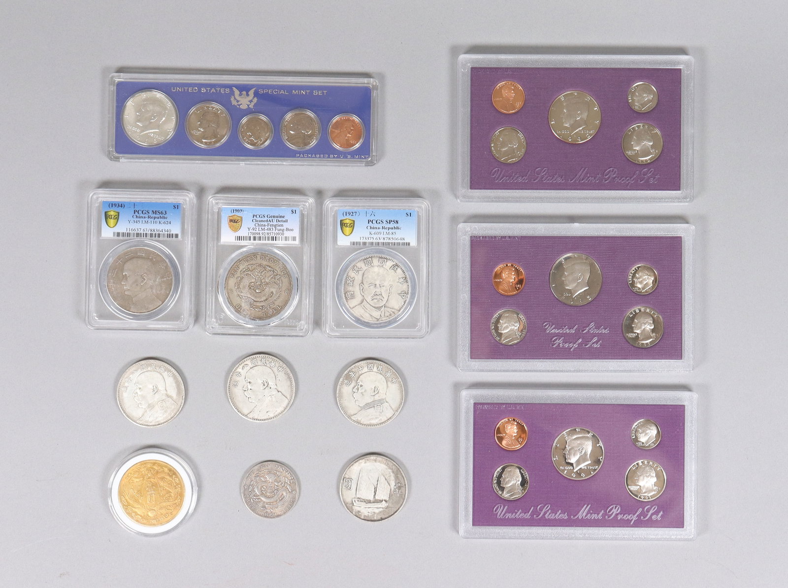 Lots estate coins ungraded (1 of 7)