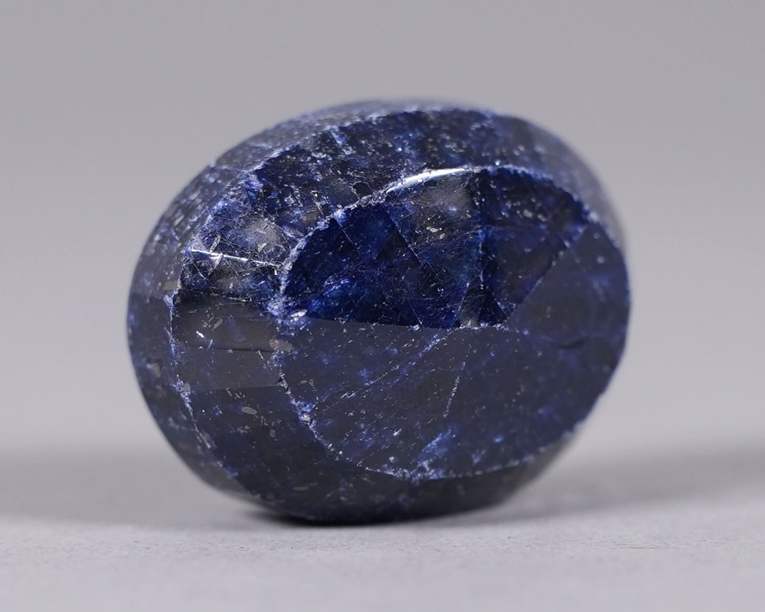 Natural blue sapphire loose gemstone: Natural blue sapphire loose gemstone, appraisal value $12,082.