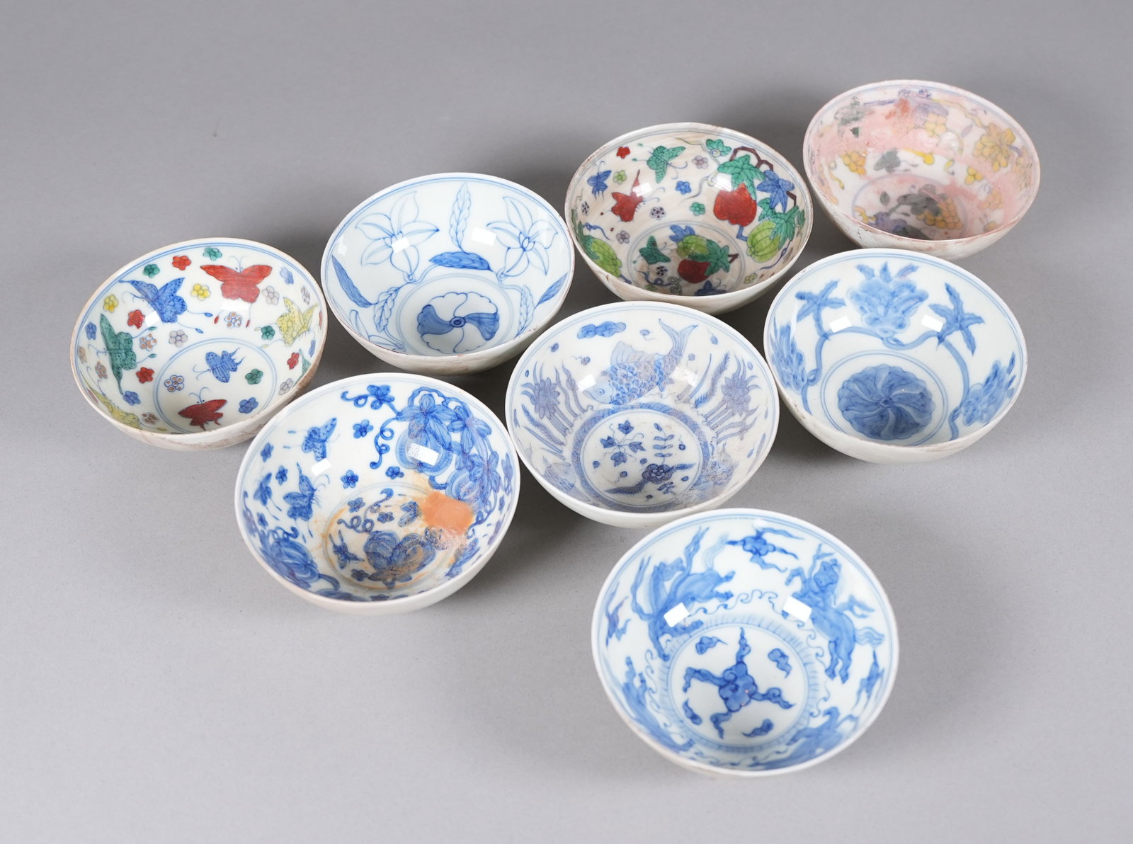 Lots Chinese fine fancy bowls (1 of 7)