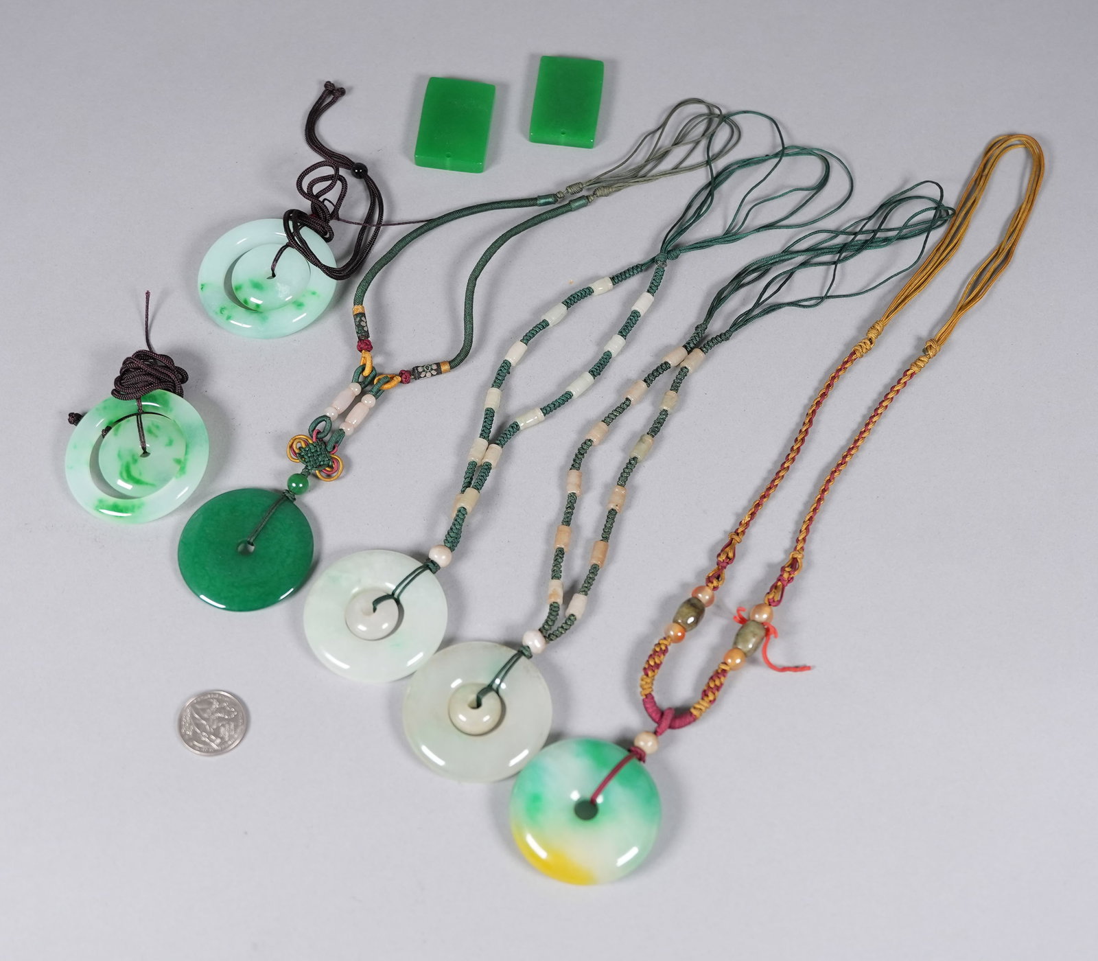 Lots Chinese fine jadeite items - 2