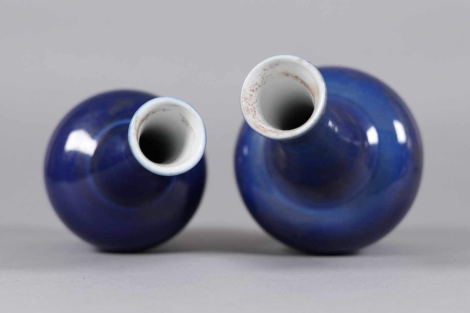 4 Chinese fine blue vase - 5