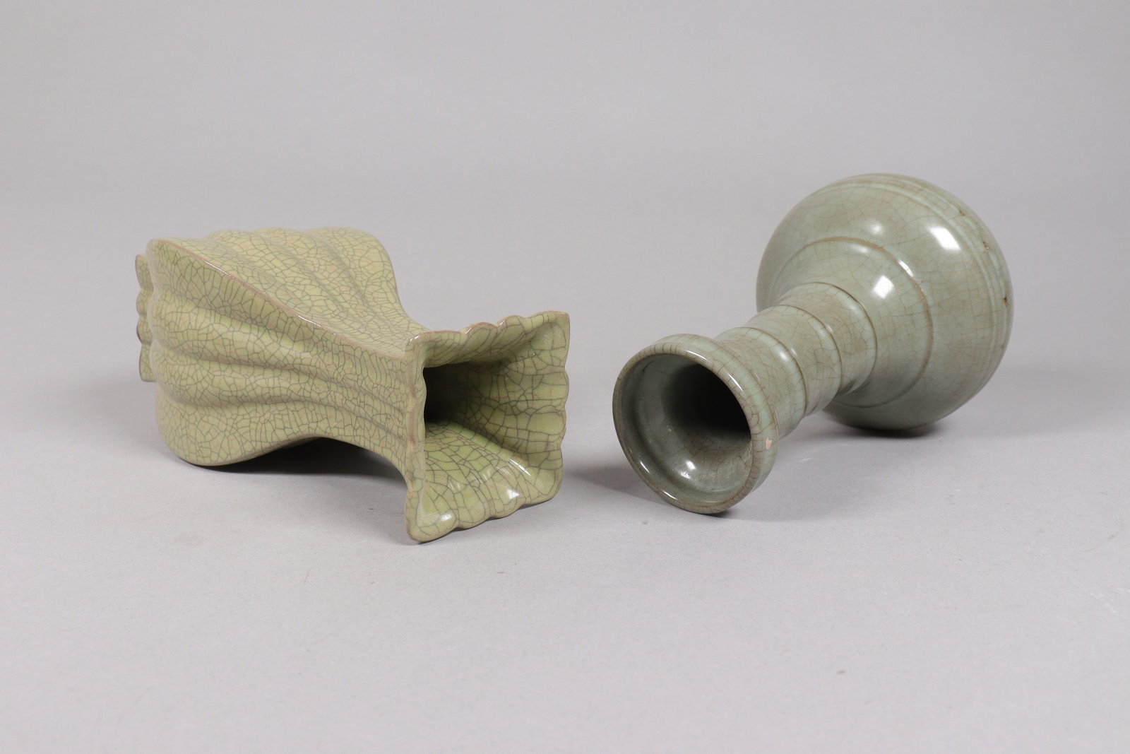 3 Chinese celadon vase - 3