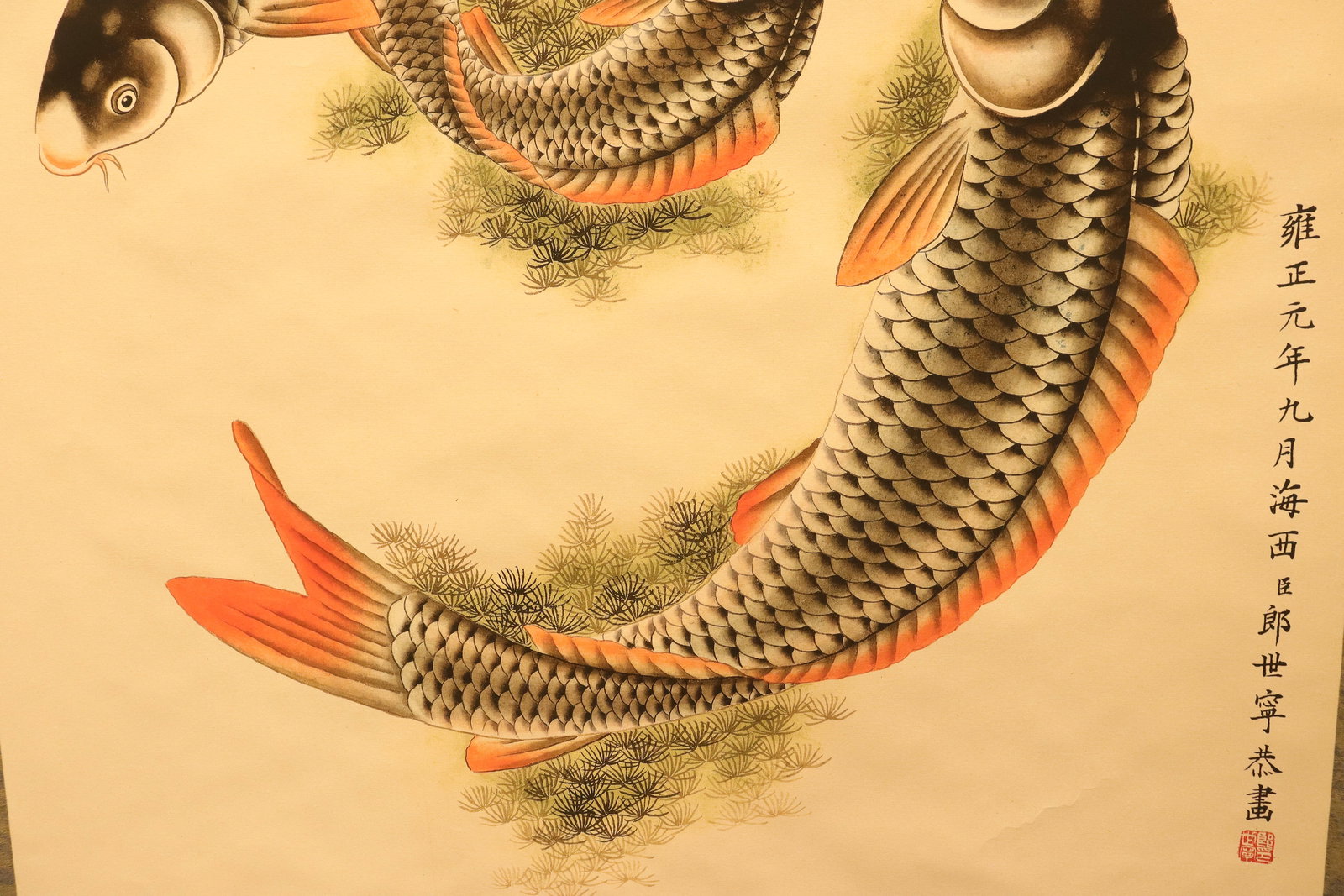 2 Chinese fine art scrolls - 5