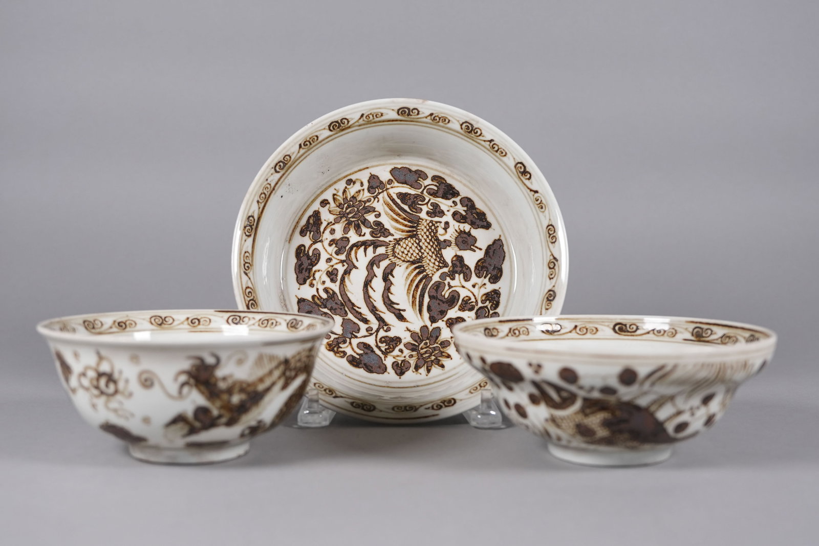 3 Chinese fine bowls (1 of 7)