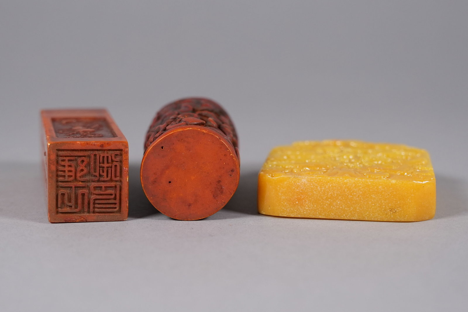 Lots Chinese carved items - 3