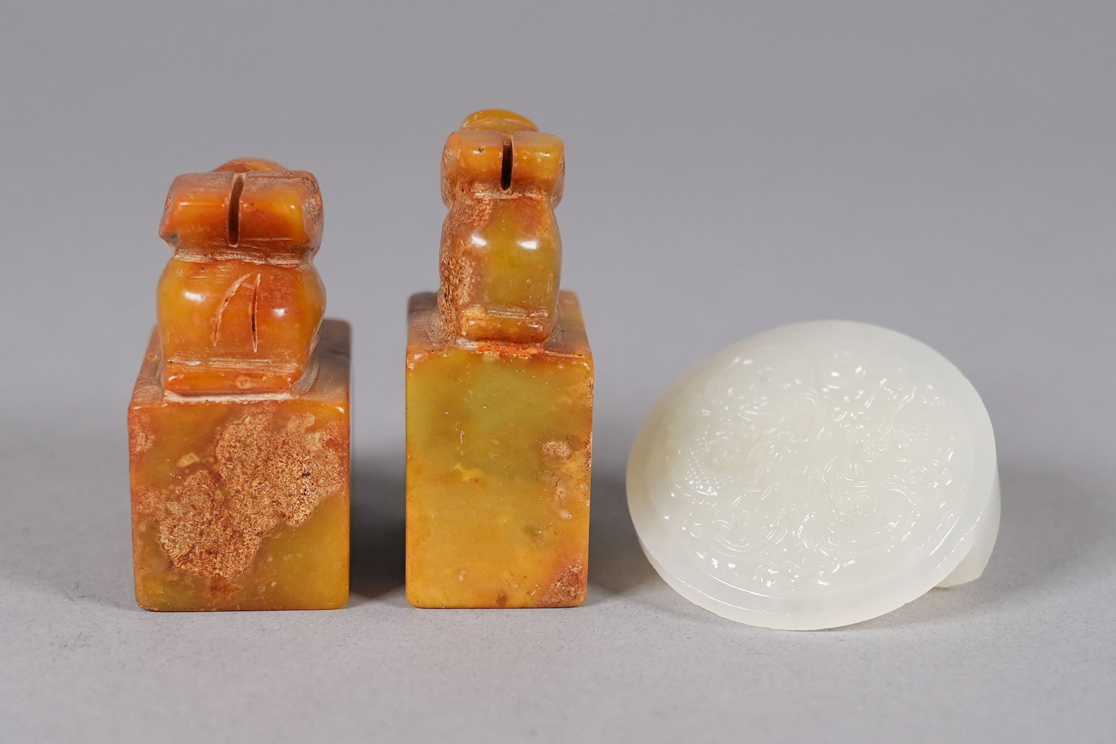 Lots Chinese carved items - 6