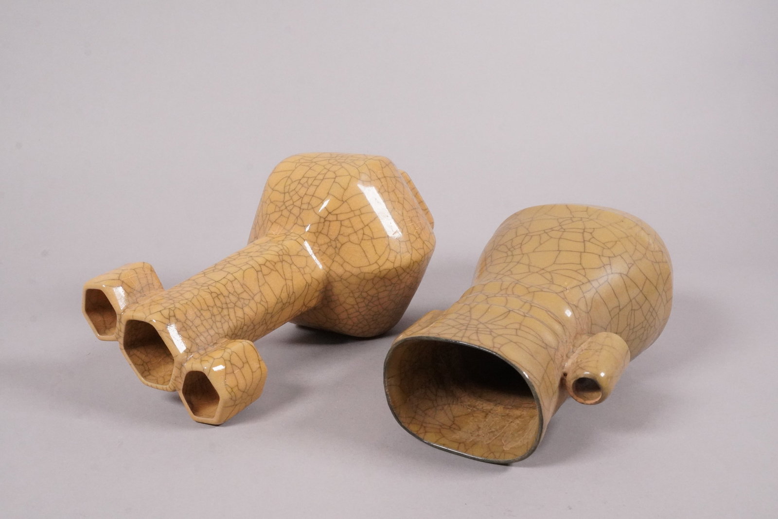 4 Chinese crackled vase - 5