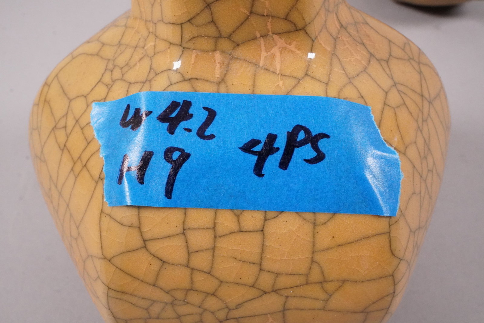 4 Chinese crackled vase - 7