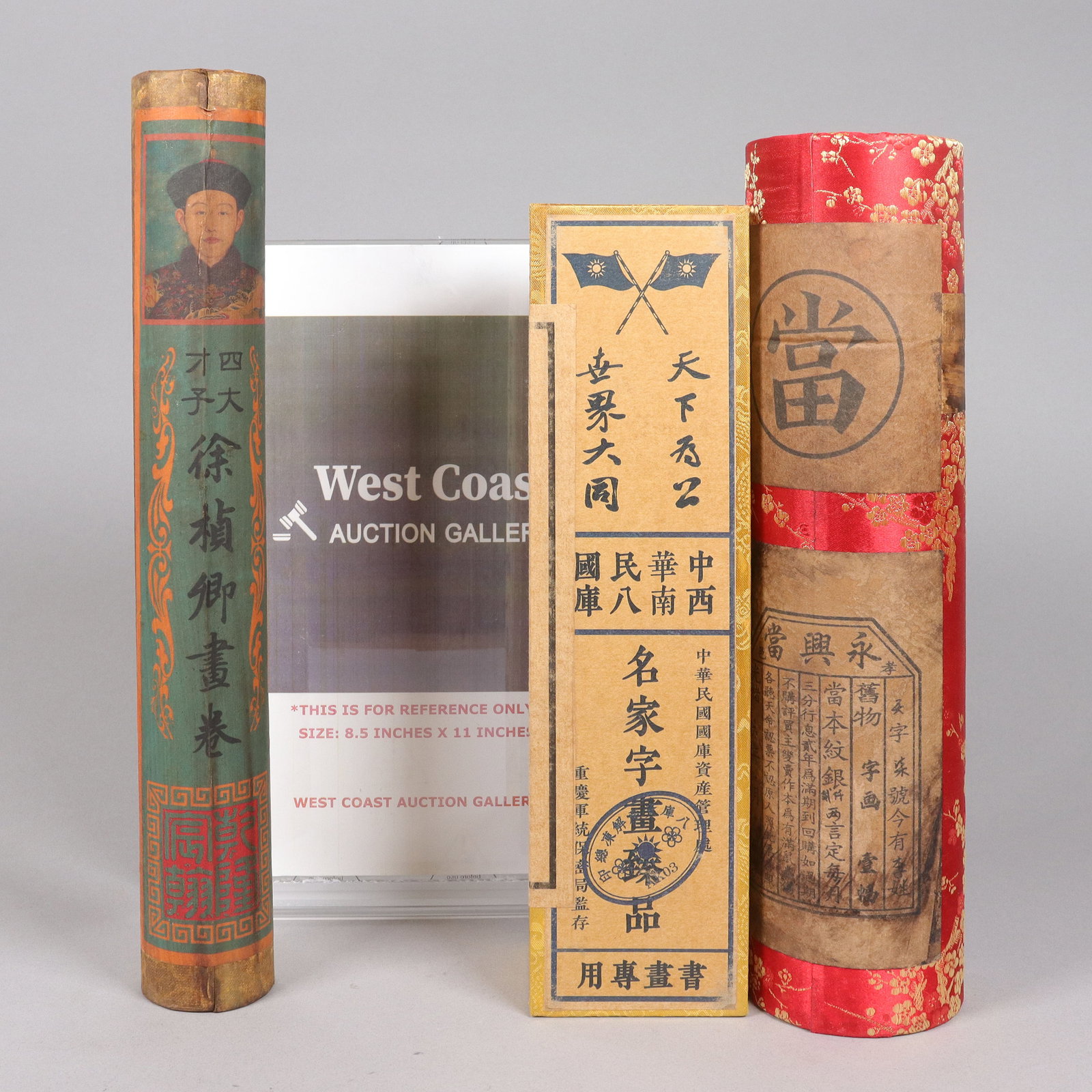 Lots Chinese art scrolls - 2