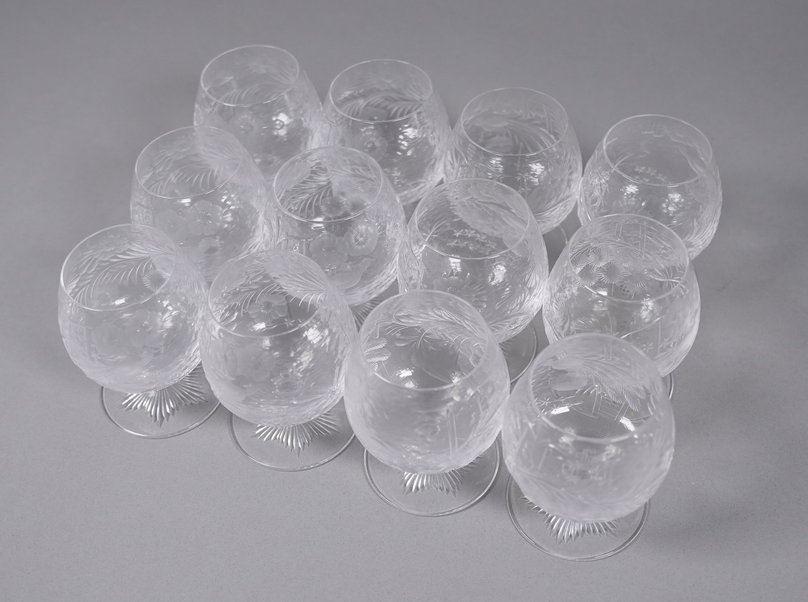 Lots Justin Tharaud crystal items - 3