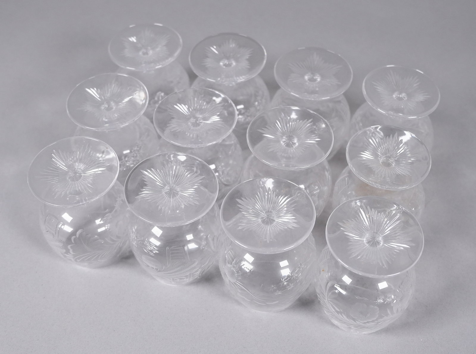 Lots Justin Tharaud crystal items - 4