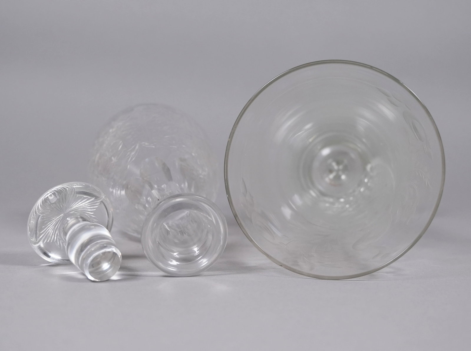 Lots Justin Tharaud crystal items - 5