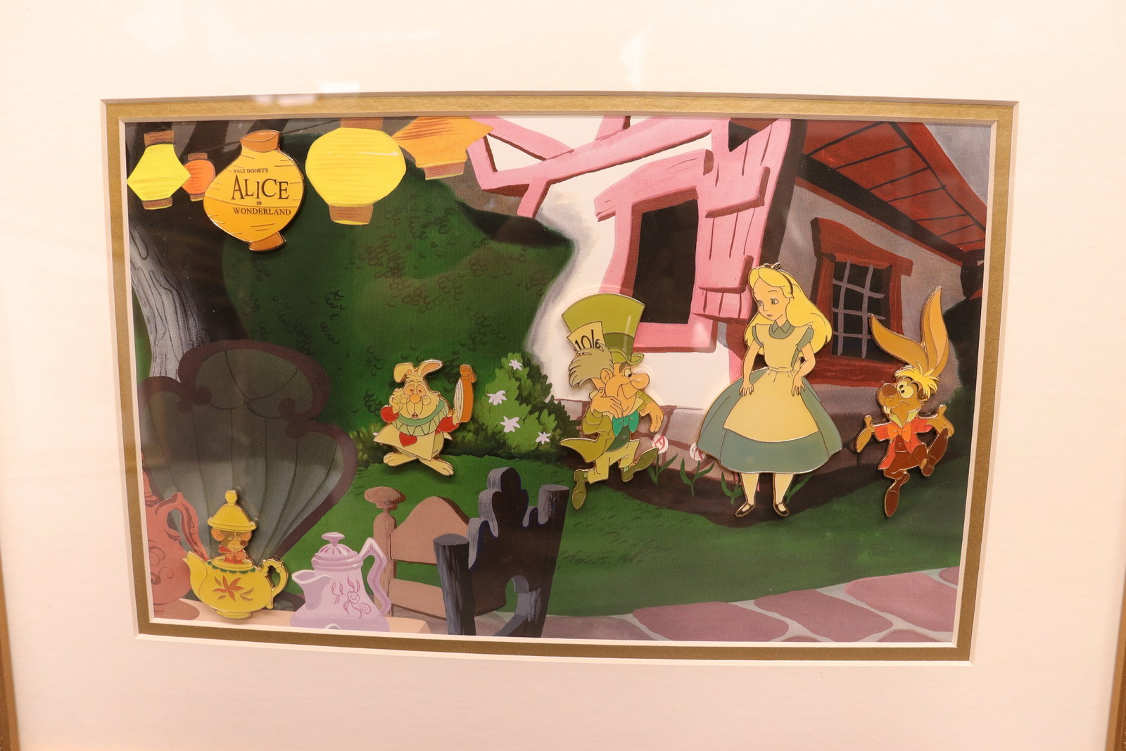 2 Disney framed art COA authentic - 5